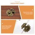 thumbnail image 2 of Shisuyan Rectangular Hasp Latch Golden Iron 14Pcs 1.57X1.41X0.39in, 2 of 9