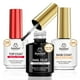 thumbnail image 1 of Kit de gel para uñas Beetles, sin hemas, 15 ml, capa superior y base, 1 of 8