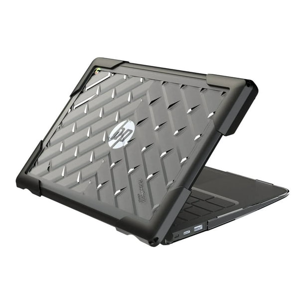 Gumdrop BumpTech - Notebook shell case - 11" - black, transparent ...