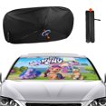 thumbnail image 1 of My Little Pony Sombrilla Solar para Auto - Protector de Parabrisas Plegable | Cortina Solar Delantero | Bloqueo UV y Aislamiento de Calor 133x73cm, 1 of 6