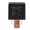 thumbnail image 2 of Miulika 7-10pack 12V Relay four pin Automotive 80AMP 80A Changeover Normally Open 7 Pcs, 2 of 7