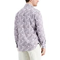 thumbnail image 2 of Tallia WHITE/BLACK Men's Slim-Fit Paisley Shirt & Face Mask L 16-16.5 34/35, 2 of 6