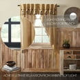 thumbnail image 3 of VHC Brands Pip Vinestar Scalloped Layered Prairie Short Panel Set of 2 63x36x18, 3 of 4