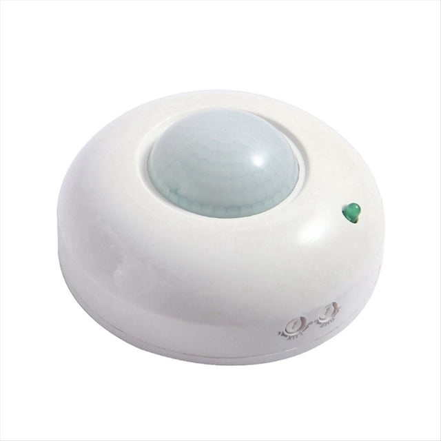 Detector de Movimiento Techo Ajustable 360°, Interruptor Luz Ocupación para Ahorro Energía y Seguridad