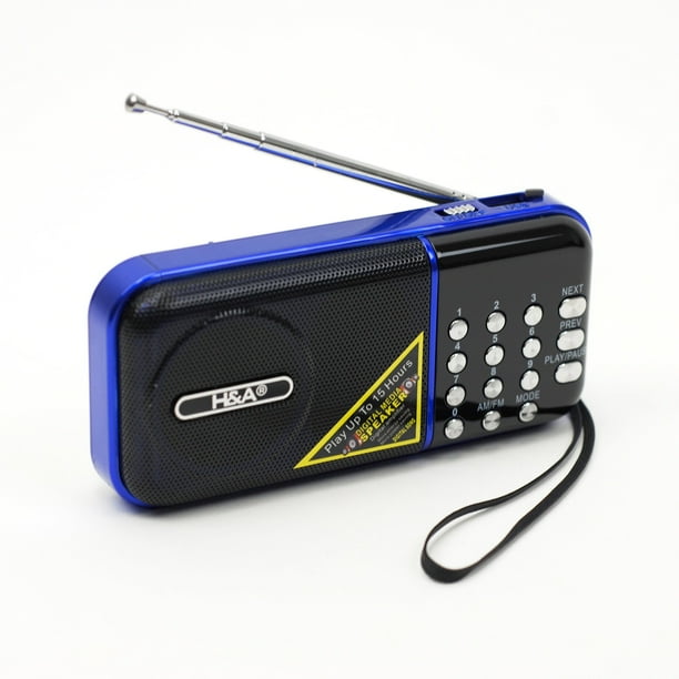 Small Portable Radio, Best Digital Pocket Mp3 Radio Player With Am Fm