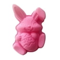 thumbnail image 3 of Large Easter Bunny Holding Mold Set Baked Food Grade Silicone Cake Mold, 3 of 8