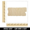 thumbnail image 2 of Knit Fun Text Wood Shape Unfinished Piece Cutout Craft DIY Projects - 6.25 Inch Size - 1/4 Inch Thick, 2 of 7