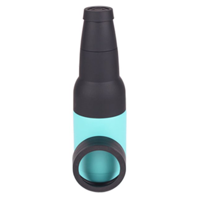 Enfriador de botellas y latas de cerveza de acero inoxidable de doble pared con aislamiento al vacío con abridor de cerveza Vhermosa