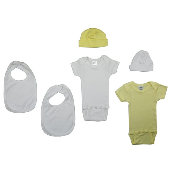 Bambini Newborn Baby 6 Piece Layette Set