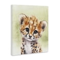 thumbnail image 2 of Stupell Industries Eclectic Jungle Friends Baby Cheetah Canvas Art, 24 x 30, by Christine Simpson Art, 2 of 8