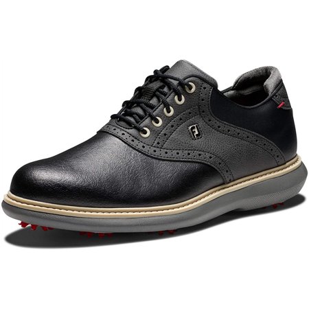Mens FootJoy Traditions Golf Spike Black