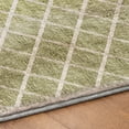 thumbnail image 5 of Addison Rugs Dream Shag Premium Machine Washable Transitional Lattice Aloe Round Rug, 8' x 8', 5 of 8