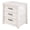 Antique White, variant on Camaflexi Rustic Nightstand 3-Drawer Night Stand Side Table & Organizer, White