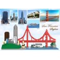 thumbnail image 4 of Komvoor Architecture Skylines Micro Mini Block San Francisco Building Model Set Juguete presente para niños y adultos a partir de 14 años 1610 piezas, 4 of 5