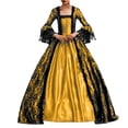 thumbnail image 3 of Renaissance Women, Lace Dress for Women, Irish Renaissance Dress for Halloween Retro Gown, 3 of 5