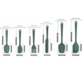thumbnail image 3 of YiFudd 6 Pack Silicone Spatula Set, Non-Stick Baking Scrapers & Silicone Kitchen Utensils for Cooking Mixing, Green, 3 of 7