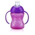 thumbnail image 2 of Nuby 1 Pk 8 ounce 2-Handle Silicone Spout Cup, Colors May Vary, 2 of 7