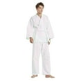 thumbnail image 2 of Karate Uniform with Free Belt, White Karate Gi for Kids & Adult Size, 2 of 9