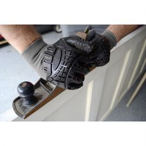 Expert Gardener Impact Gloves Grey/Black Large