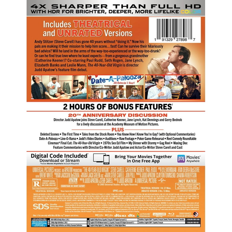 The 40 Year Old Virgin (Steelbook) - Walmart.com