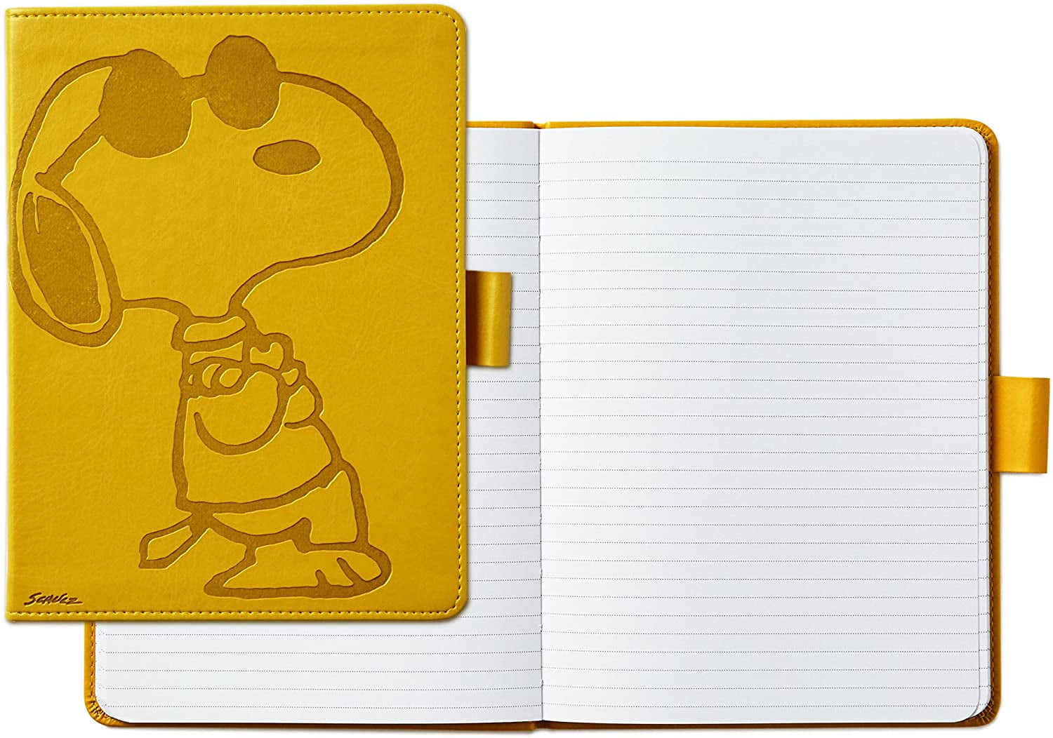 3 Notepads, Assorted Sizes Hallmark Peanuts Notepad Bundle with Pen 