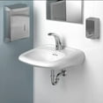 thumbnail image 2 of Murro Wall Hung Bathroom Sink with Overflow and Center Hole Only in White by American Standard Wall, 2 of 5
