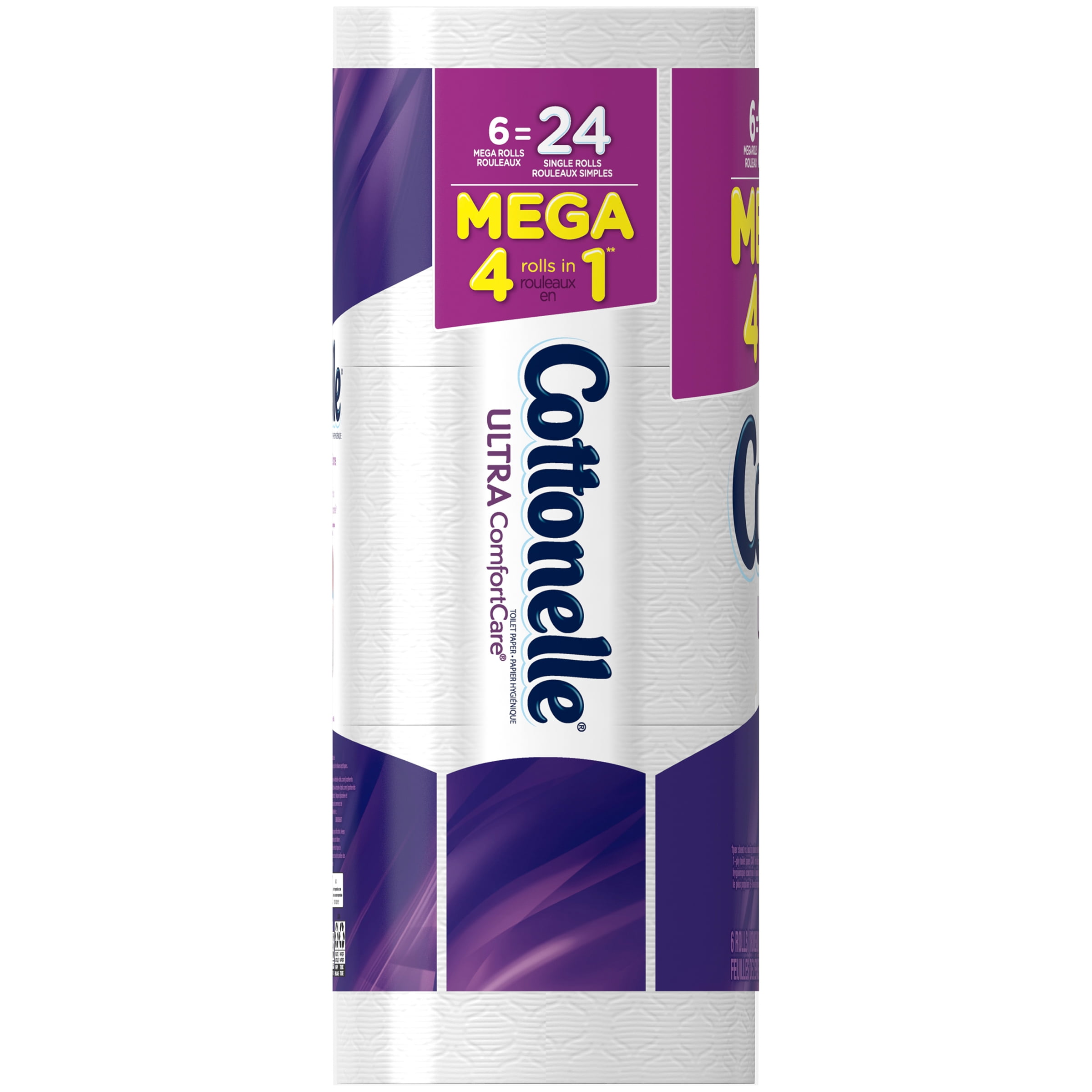 Cottonelle Ultra Comfort Care Toilet Paper, 6 Mega Rolls