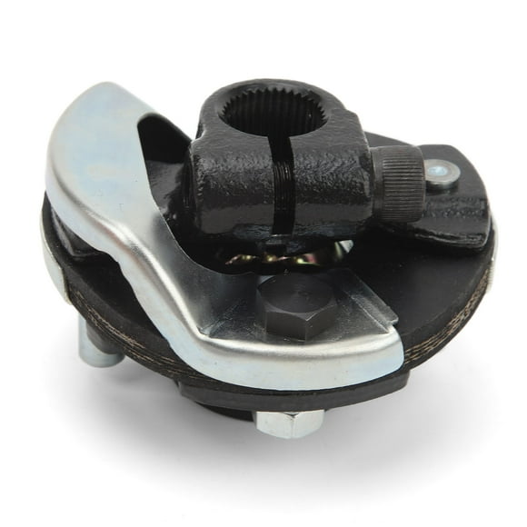 Steering Box Coupler, 1in- 48 X 3/4in -36 Secure Connection Metal Spline Rag Joint Steering Coupler High Precision for