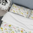 thumbnail image 4 of Designart 'Retro Abstract Design XVI' Mid-Century Modern Duvet Cover Set, 4 of 4