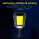 thumbnail image 4 of LED COB Solar Flood Outdoor farolas, IP65 impermeable de a amanecer Luz de área de seguridad para patio, jardín, almacén, sendero, cancha de 120COB Soledad luz de calle al aire libre, 4 of 10