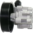 thumbnail image 2 of Power Steering Pump Compatible with 2007-2020 Toyota Tundra 8Cyl 5.7L 4.6L With Pulley, 2 of 3
