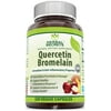 (3 Pack) AMAZING NUTRITION Herbal Secrets Quercetin w/ Bromelain 800 mg 120 CAPVEGI