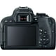thumbnail image 4 of Canon EOS Rebel T7i DSLR Camera 18-55mm is STM Lens + UV FLD CPL Filter Kit + 4 PC Macro Kit + Wide Angle & Telephoto Lens + Camera Case + Tripod + Card Reader - Intl Model Canon 1894C002, 4 of 6
