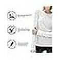 thumbnail image 4 of Womens Long Sleeve UPF 50+ UV Sun Protection Shirts Rash Guard Swim T-Shirt Quick Dry for Outdoor Hiking, 4 of 5