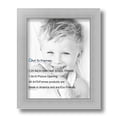 thumbnail image 2 of ArtToFrames 8" x 10" Stainless Steel Picture Frame, 8x10 inch Silver MDF Poster Frame (WOM-3882), 2 Pack, 2 of 8