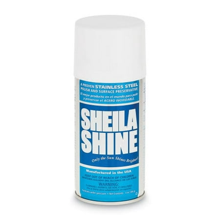 

Sheila Shine Stainless Steel Cleaner and Polish 10 oz Aerosol Spray 12/Carton (1CT)
