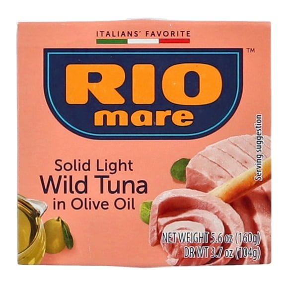 Rio Mare Tuna in Olive Oil KKS1 Tuna Pack of 1 (5.6 Ounce) Can