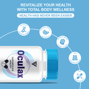 Oculax Capsules, CleanEye Advanced Vision Support Formula (60 Capsules)