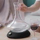 thumbnail image 1 of Aireador de vino, decantador de vino inteligente, aireador de vino giratorio automático, recargable por USB, accesorios para amantes del vino (solo base), 1 of 6