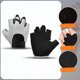 thumbnail image 1 of Guantes Antideslizantes de Medio Dedo para Deportes Al Aire Libre, Yoga, Ciclismo, Fitness y Entrenamientos En El Gimnasio. Diseño Transpirable, Duradero y Ergonómico para Un Mejor Agarre y Comodidad, 1 of 6