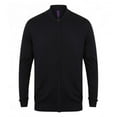 thumbnail image 1 of Henbury Mens/Womens Knitted Bomber Jacket, 1 of 1