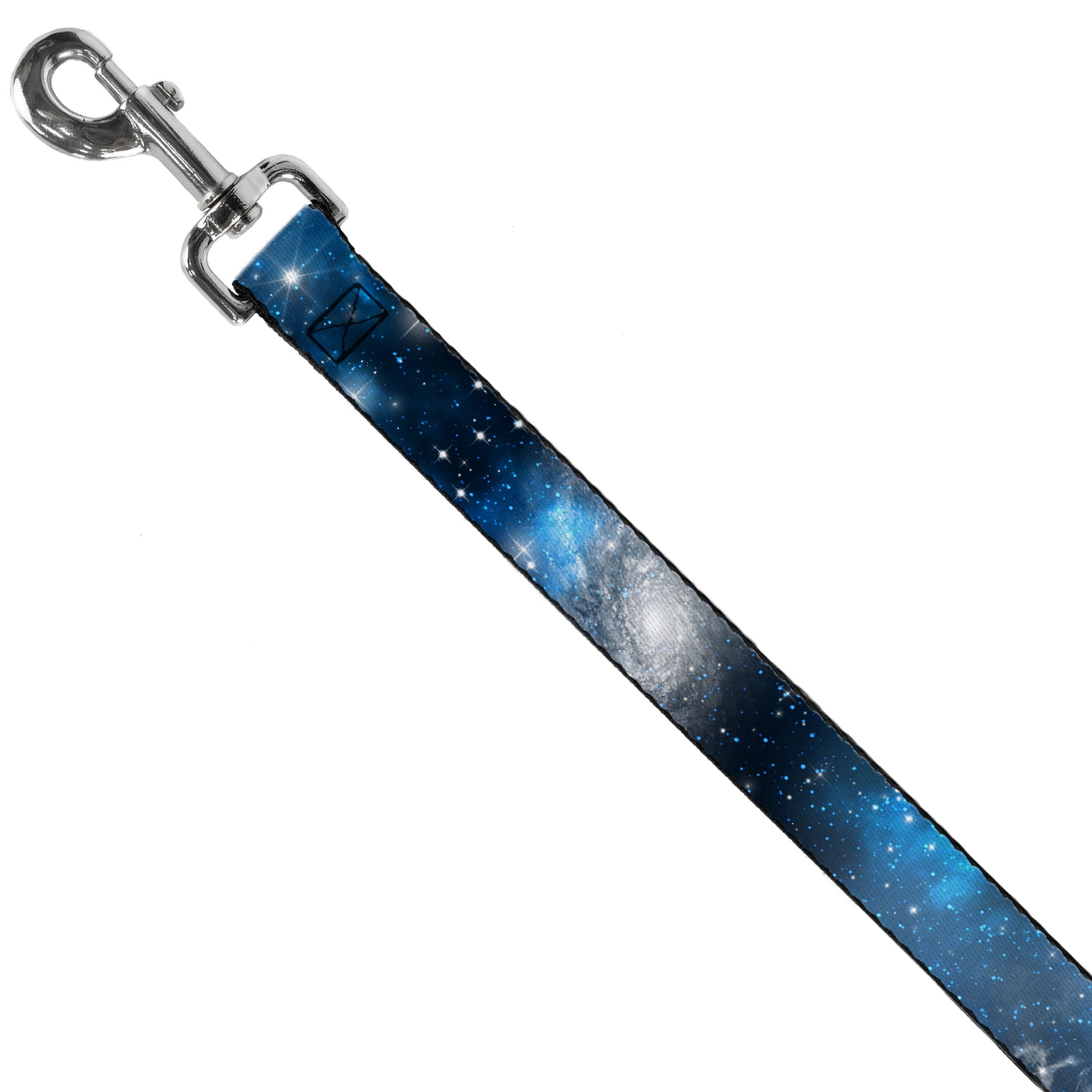 Buckle-Down Pet Leash, Dog Leash, Galaxy Blues Blues, 6 Feet Long 1.0 Inch Wide