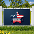 thumbnail image 5 of American Flag Patriotic Decor Labor Day Star Shape Banner Decorative Design for Holiday Celebration Event Display, 5 of 7