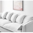 thumbnail image 5 of Sofa, Fabric, White, Modern Contemporary Urban Design, Living Lounge Room Hotel Lobby Hospitality, 5 of 10