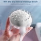 thumbnail image 4 of Scalp Massager Shower Cepillo de Ducha Manchas anti-picazón Raíz Cabello Masaje Cuidado de Masaje Cuerpo Herramienta Suministros Masculinos Niños Animales Blanco Inevent CE001265-02B, 4 of 7