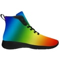 thumbnail image 4 of Aidianart Womens LGBT High Top Sneakers High Top Shoes Size 11, 4 of 5