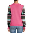 thumbnail image 3 of No Boundaries Junior's Christmas Sweater, 3 of 5