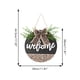 thumbnail image 3 of Advancent Welcome Sign Country Hanger Rustic Wood Holiday Decorations Ornament Hanging Pendant Farmhouse Room Anniversary Kits de decoración para fiestas, 3 of 6