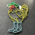 thumbnail image 5 of Handmadetneonsign Rooster Neon Sign, Cowboy Rooster Wall Art Decor, Home Living Room Wall Decor, 5 of 5
