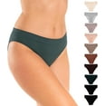 thumbnail image 3 of Alyce Ives Intimates Seamless Bikini Panties, No Show Underwear for Women, Assorted, Small, 10-Pack, 3 of 4